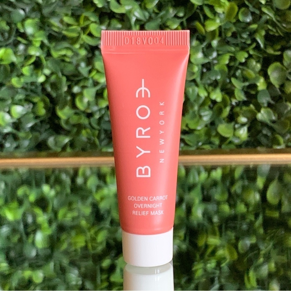 Byroe Overnight Relief Mask | NEW | Mini Travel Size | Golden Carrot